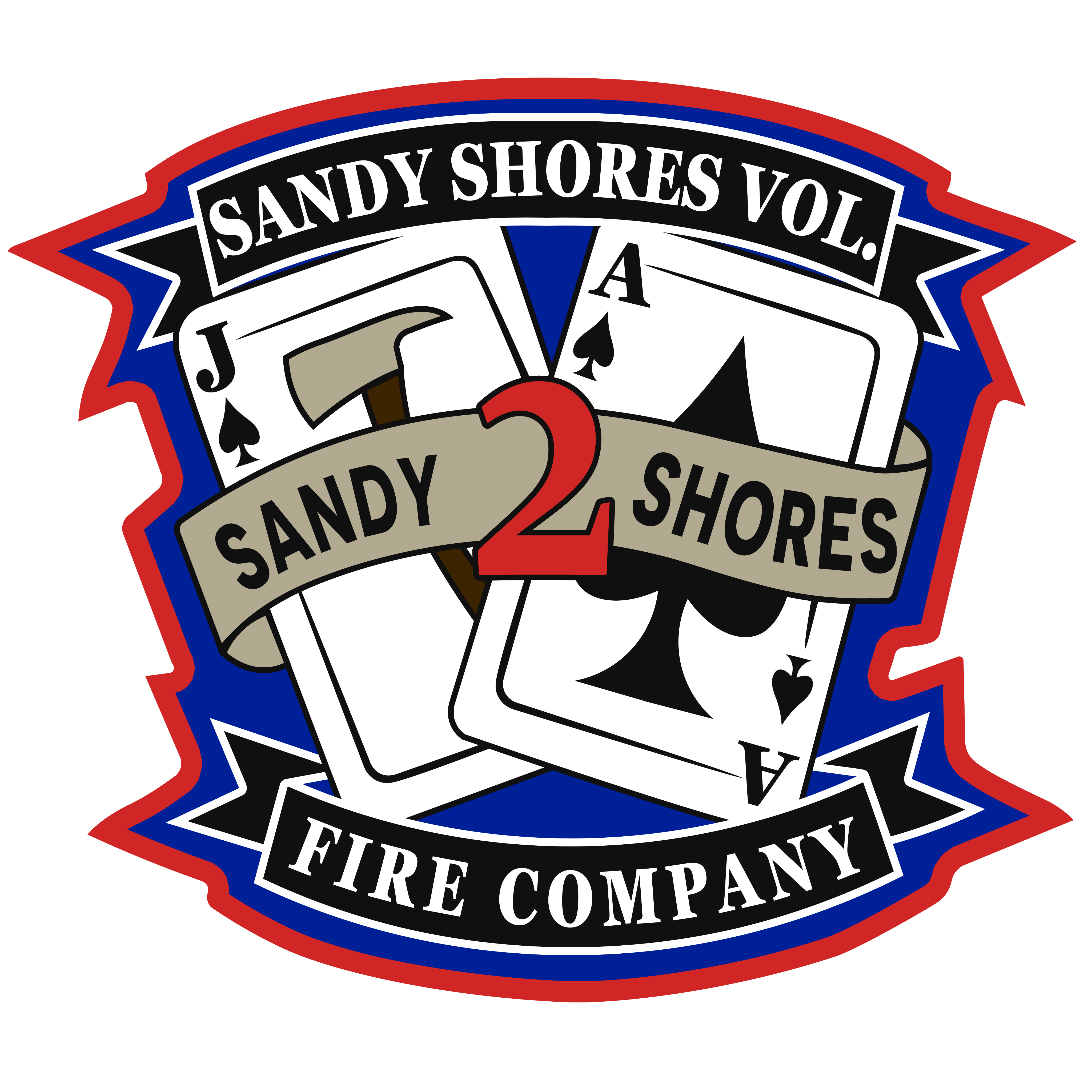 Sandy Shores Volunteer Fire Co. logo
